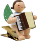 650/90/48, Engel met accordeon, op een klem