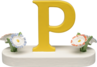 634/23/P, Letter P, met bloem