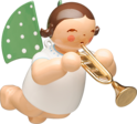 650/130/36, Engel met trompet, zwevend