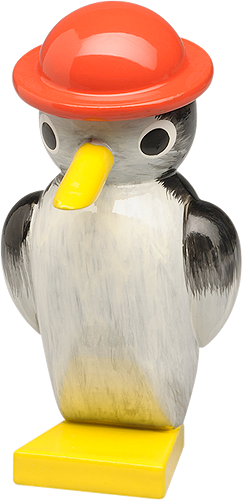 Pinguïn, klein, staand