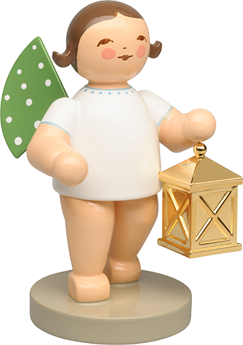 Gold Edition No. 18, The Faithful One, Angel with Lantern, Gold-plated