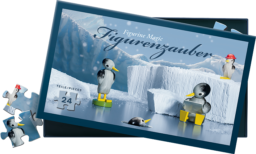 Puzzel, "Pinguïns op het ijs", 24-delig