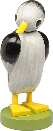 Pinguïn, middelgroot, staand